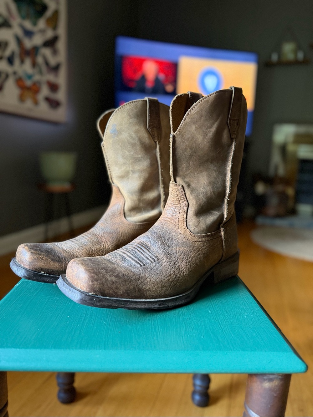 ARIAT MEN'S RAMBLER 11" WESTERN BOOTS - SQUARE TOE